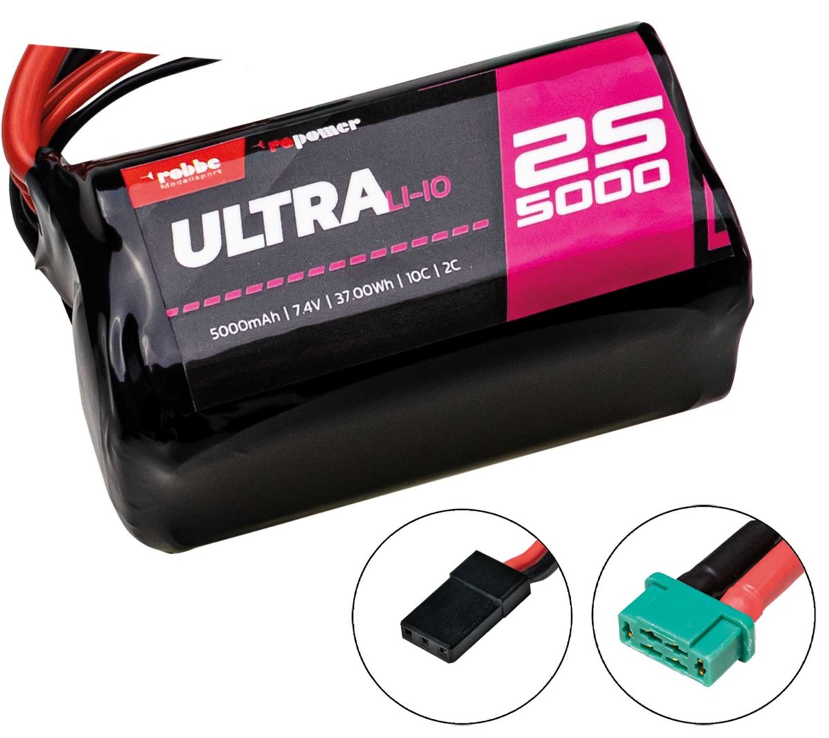 Robbe Ro-Power Ultra Lilo 5000mAh 7.2V 10C 18650 2S2P square