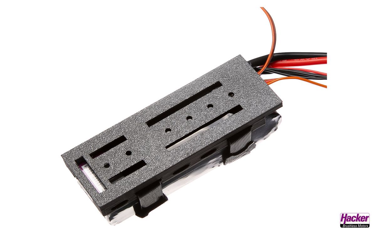 Batteriholder for 2S - 6S/1800 - 2400mAh